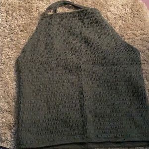 -HOLLISTER -army green tank